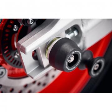 view Evotech Rear Axle Sliders for XSR900/GP, MT-09/SP, Tracer 9/GT, YZF-R6 & YZF-R9