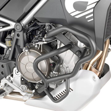 view Givi TN6710 Engine Guards, Black for Aprilia Tuareg 660 (2022-)