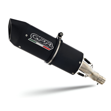 view GPR E4.KTM.94.FNE4 Furore Evo4 Nero Slip-on Exhaust for KTM Duke 790 '17-'20