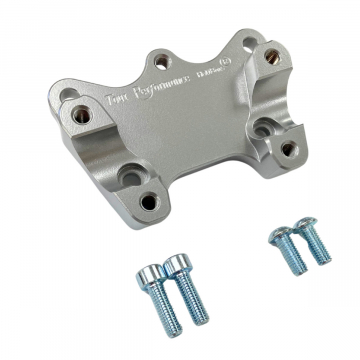 view Helibars HR06189 Handlebar Risers, Silver for Triumph Tiger Sport 660 '24-