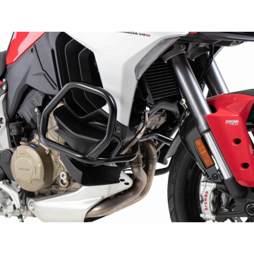 view Hepco & Becker 501.7680 00 01 Crashbars, Black for Ducati Multistrada V4 models '25-