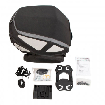 Hepco & Becker 640.819 00 01 Royster Rear Bag Basic Version, Black
