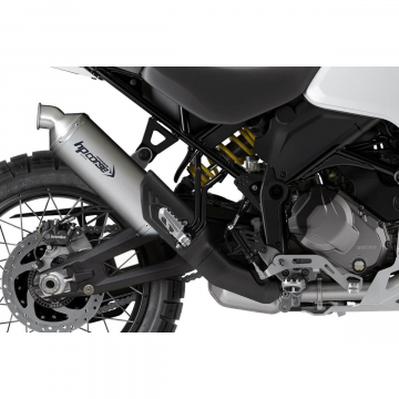 Raccord Open Acier Arrow 71771MI | Pour Ducati Desert-X 950 2024 | Fabriqué En Italie