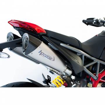 view HP Corse DUEVO2695HT-AAB Evoxtreme Slip-on Exhausts for Ducati Hypermotard 950/SP '19-