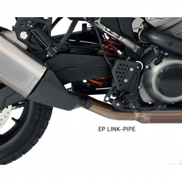 view HP Corse HDPA-D USA Racing Link Pipe for Harley Pan America 1250 '21-