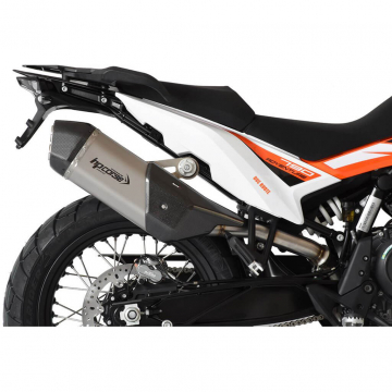view HP Corse SPS Carbon Slip-on Exhaust, Titanium for KTM 790 Adventure '19-