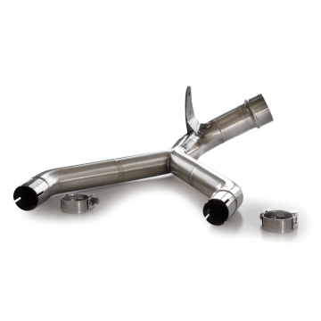 view HP Corse XGUV85TT-C Euro 4 Racing Link Pipe for Moto Guzzi V85 TT '19-