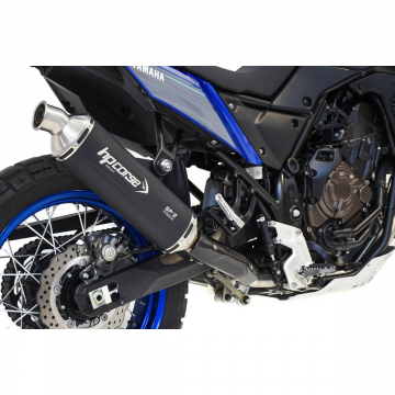 view HP Corse YAT700SP2350LTC-AB SP-2 Titanium Exhaust, Low Mount for Yamaha Tenere 700 '19-