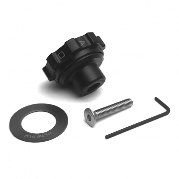 view Kaoko TIG125 Throttle Lock Cruise Control for Tiger 660 Sport '22-'24 w/ Handguards