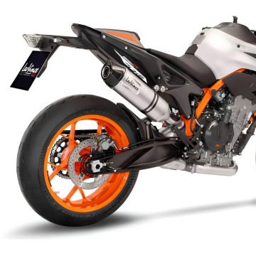 view LeoVince 14253E LV One Evo Slip-on Exhaust for KTM 790 Duke '18- & 890 Duke '20-'23