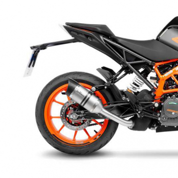 view LeoVince 14395E LV Pro Slip-on Exhaust, Stainless Steel for KTM 125 / 390 Duke '21-'23