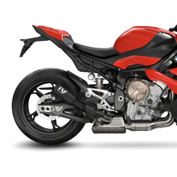 view LeoVince 15241FB LV-10 Full Black Slip-on Exhaust for BMW S1000R/RR '19-'24