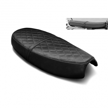 view Luimoto 10061101 Vintage Flat Top Seat Covers for Triumph Scrambler & Bonneville