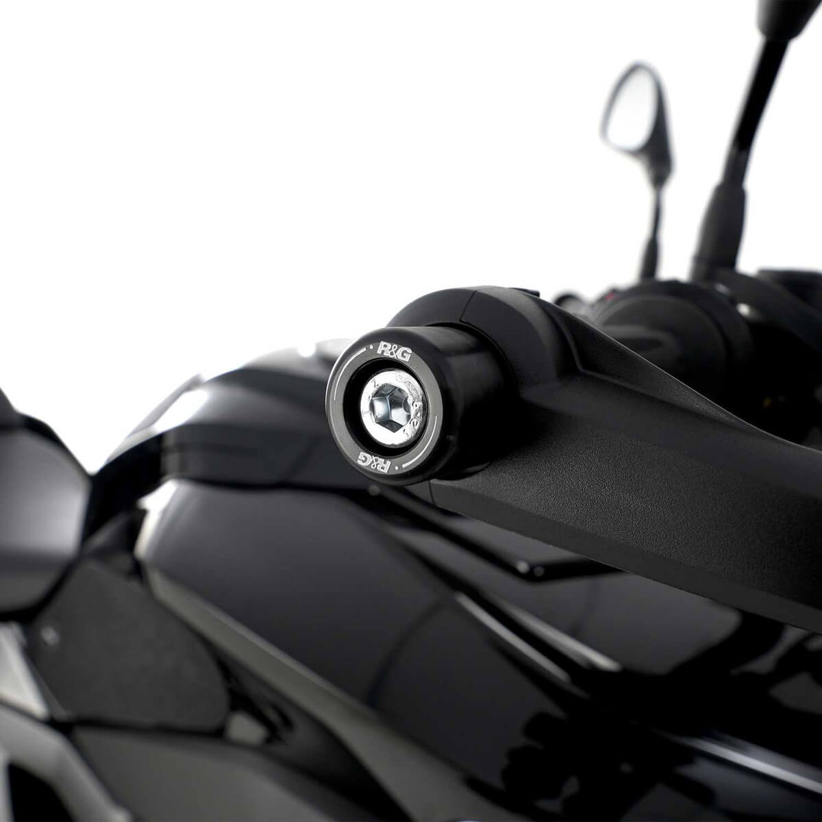 R&G BE0072BK Racing Bar End Sliders for BMW R1200GS /R1250GS