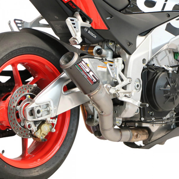 view SC-Project A04-36C CR-T Exhaust for Aprilia RSV4 models (2009-2014)