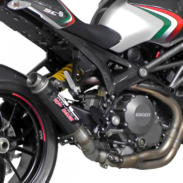 SC-Project D07-18C GP M2 Exhaust for Ducati Monster 1100 EVO (2011-2014)