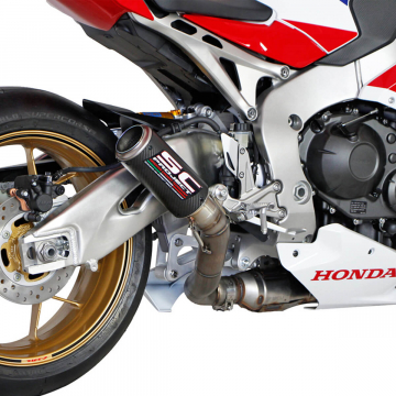 view SC-Project H10-T38C CR-T Low Mount Exhaust for Honda CBR1000RR / SP '14-'16 European Only