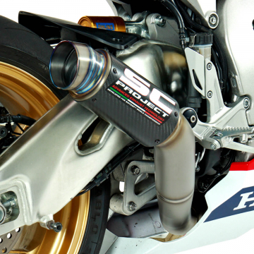 view Sc-Project H15-HT70 GP70-R Slip-on Exhaust for Honda CBR1000RR / SP '17-'24