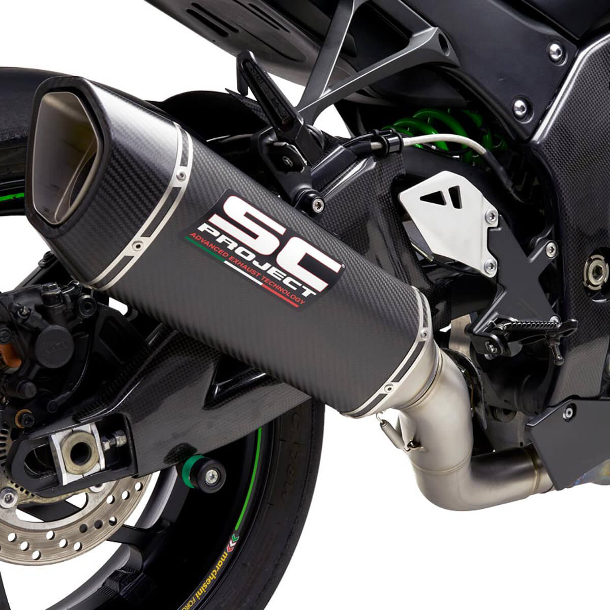 SC-Project K22-DET91 SC1-R Slip-on Exhaust for Kawasaki Ninja ZX