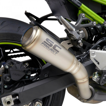 view Sc-Project K34-T43T S1-GP Slip-on Exhaust for Kawasaki Z900 '20-'23