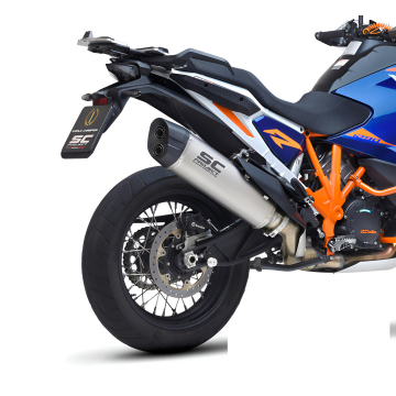 view SC-Project KTM18-88T Adventure Exhaust, Titanium for KTM 1290 Super Adventure '21-'24