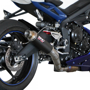 view SC-Project T12-18C GP M2 Exhaust for Triumph Daytona 675 / R '13-'16