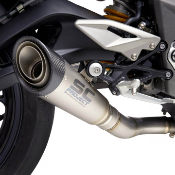 SC-Project T18-LTS41 S1 Slip-on Exhaust for Triumph Street Triple R/RS '20-'22
