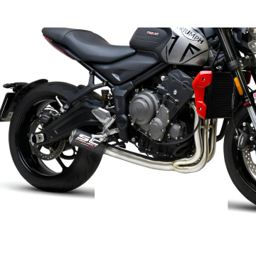 view SC-Project T26-CDE38CR CR-T Full Exhaust, Carbon Fiber for Triumph Trident 660 '20-'24