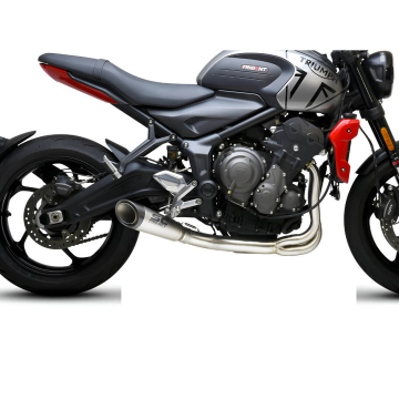 view SC-Project T26-CDE41T S1 Full System Exhaust, Titanium for Triumph Trident 660 '20-'24