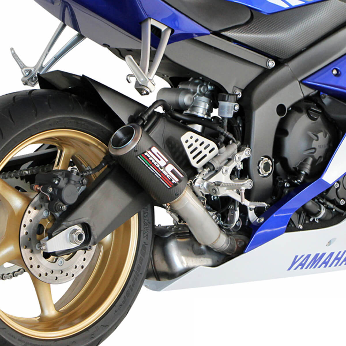 yzf-r6 06~ SC PROJECT CR-T ハイポジションマフラー