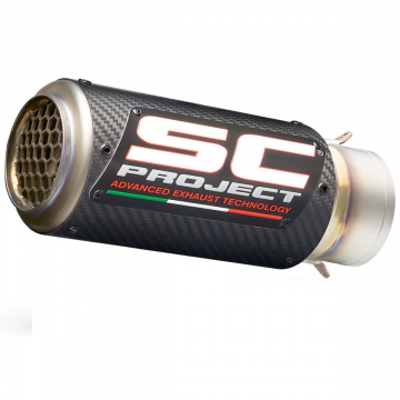 view SC-Project Y11-DET36CR CR-T Half Exhaust, Carbon for Yamaha YZF-R1 M/S (2015-)