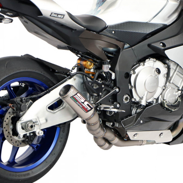 SC-Project Y11-LDE36C CR-T De-Cat Low Position Exhaust for Yamaha YZF-R1 / M / S (2015-)