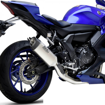 view SC-Project Y36-CDE124T SC1-S Full System Exhaust, Titanium for Yamaha YZF-R7 '21-