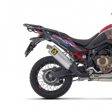 view Arrow 72625AO Maxi Race-Tech Aluminum Exhaust Honda Africa Twin/Adv. Sports '20-