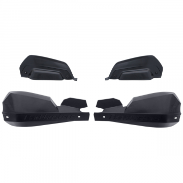 Barkbusters VPS-203-BB VPS Plastic Guards, Black on Black