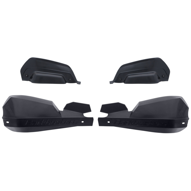 Barkbusters VPS-203-BB VPS Plastic Guards, Black on Black