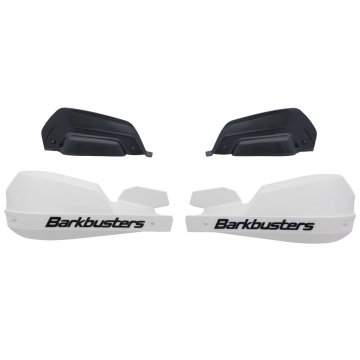 Barkbusters VPS-203-WH VPS Plastic Guards, White