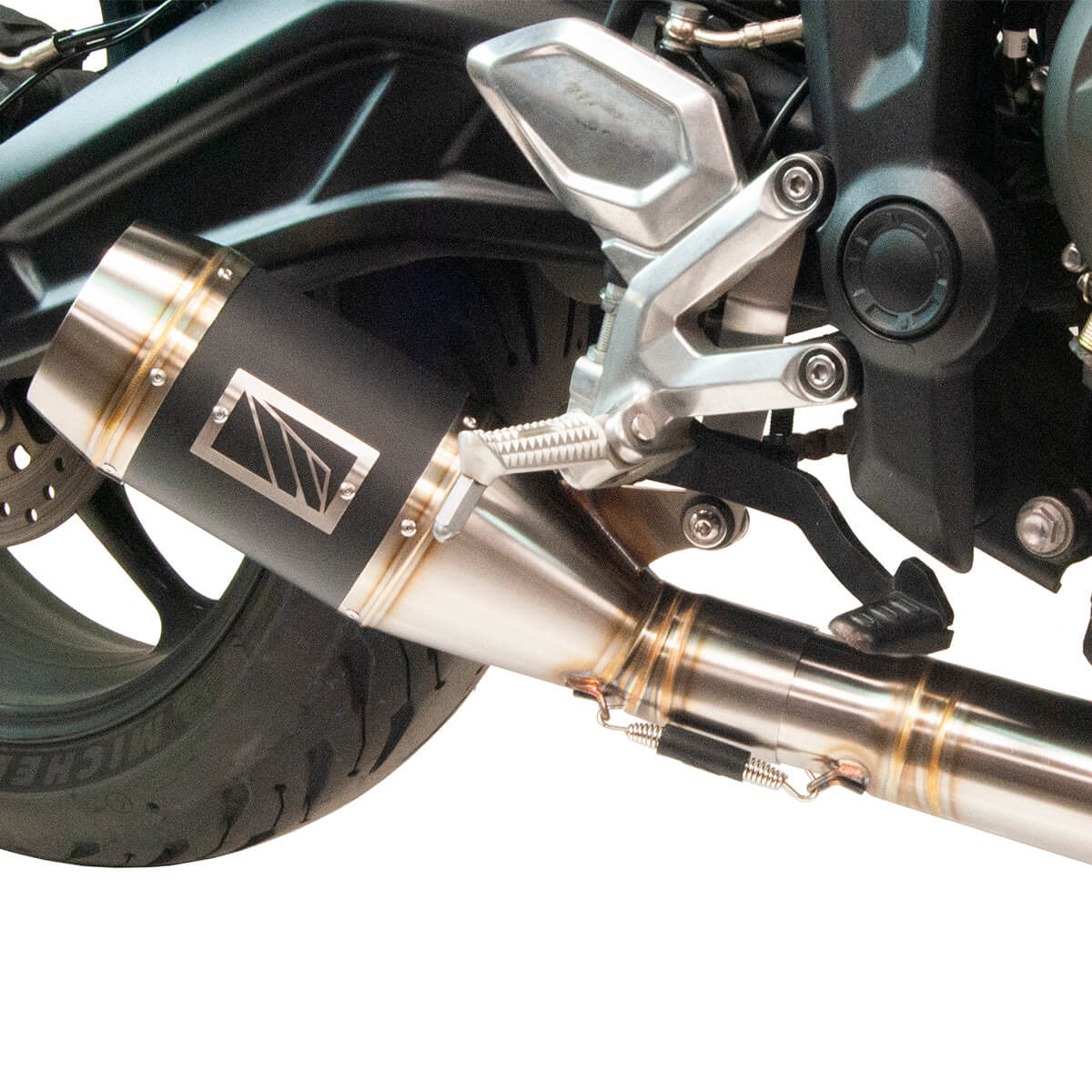 Competition Werkes WT660-BC Slip-on Exhaust for Triumph Trident