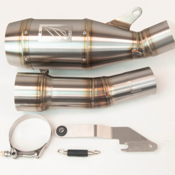 view Competition Werkes WT660-S Slip-on Exhaust for Triumph Trident/Tiger 660 2022+