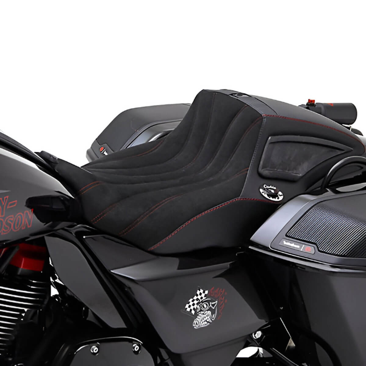 Corbin HD-23CVO-GSL-E Gunslinger Seat, With Heat for Harley Road