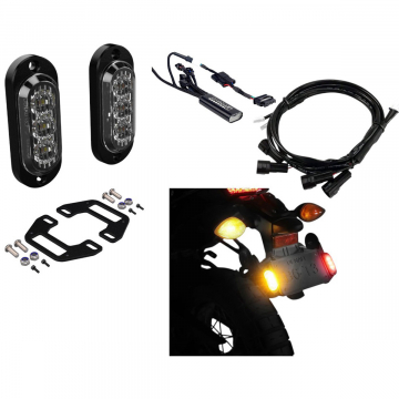 view Denali DNL.07.KIT.006 Rear License Plate Lights Kit for BMW R1300GS/Adv 2024+