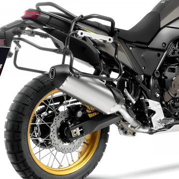 view LeoVince 15609U LV-14 Stainless Steel Slip-on Exhaust for Yamaha Tenere 700 2019+