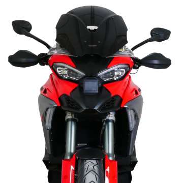 view MRA Touring Black Windshield "TM" for Ducati Multistrada V4 /S 2025+