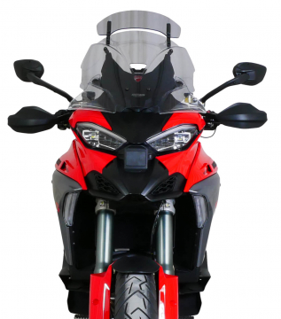 view MRA VarioTouring Smoke-Gray Windshield "VTM" for Ducati Multistrada V4 /S 2025+