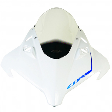 view MRA Racing Clear Windshield "R" for Honda CBR250RR 2023+