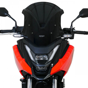 view MRA Touring Black Windshield "TM" for Honda NC750X 2025+