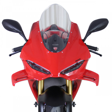 view MRA Racing Clear Windshield "R" for Ducati Panigale V4 2025+
