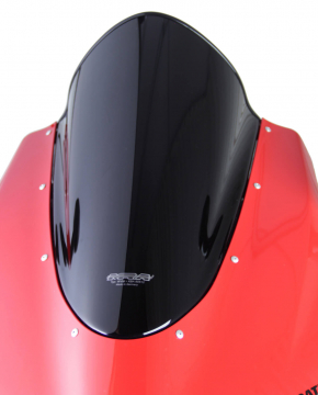 view MRA Racing Black Windshield "R" for Ducati Panigale V4 2025+