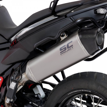view SC-Project B28-83T X-Plorer Slip-on Exhaust for BMW F800GS / Adventure '16-'18