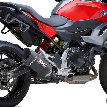 view SC-Project B36-MB90C SC1-R Slip-on Exhaust, Carbon for BMW F900R / F900XR '20-'24